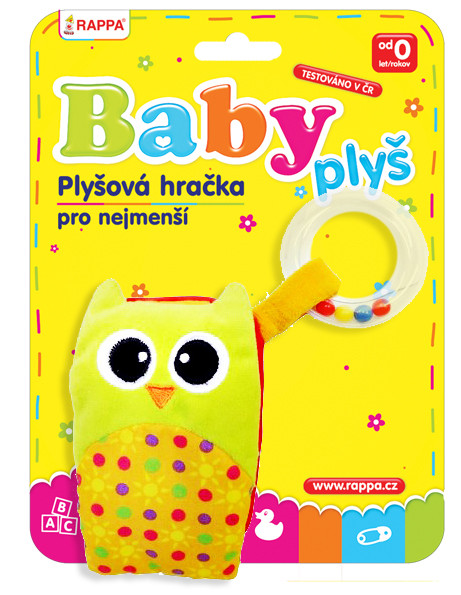 the baby plush mobile owl with sound