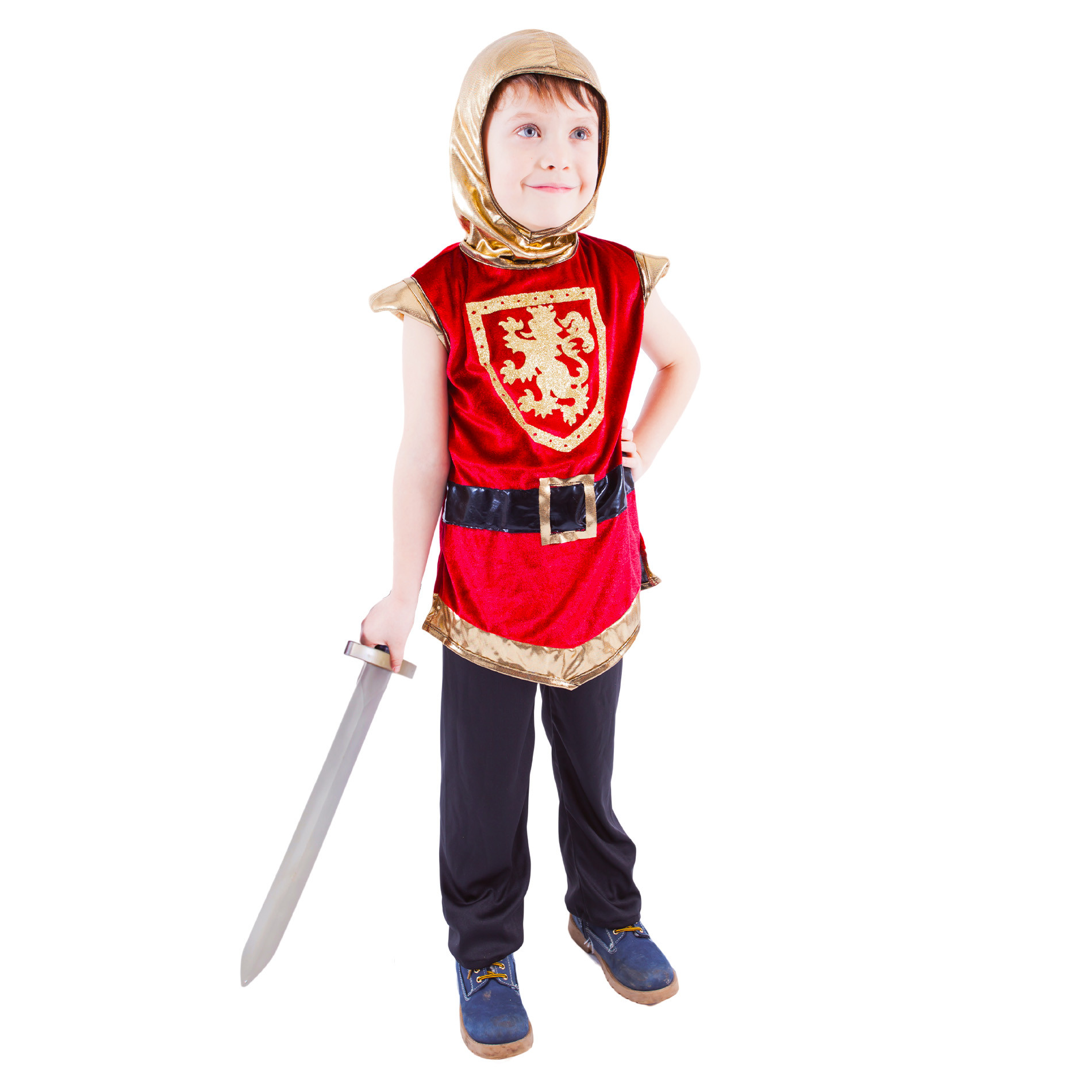 Children costume - red knight (S)