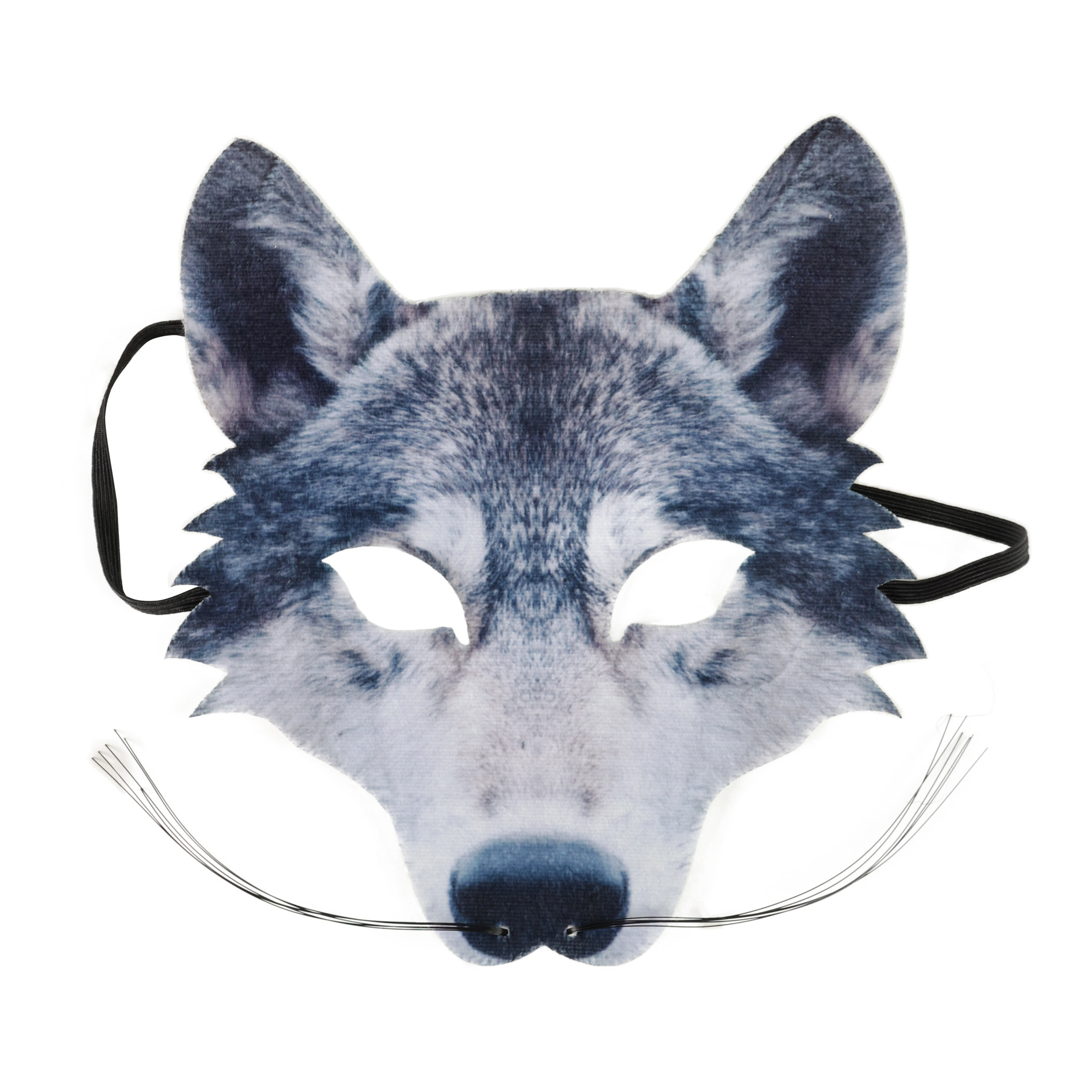 Kids wolf mask with mustache