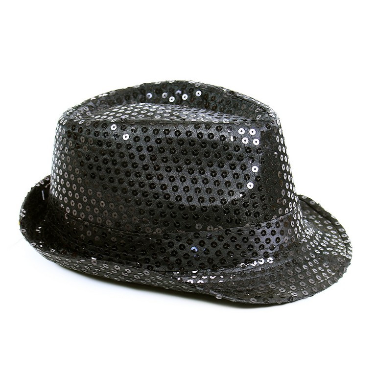 the black disco hat adult