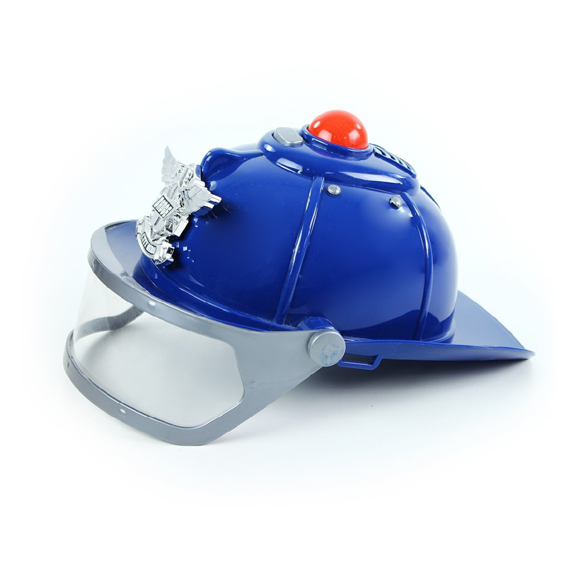 the police helmet with sound and light