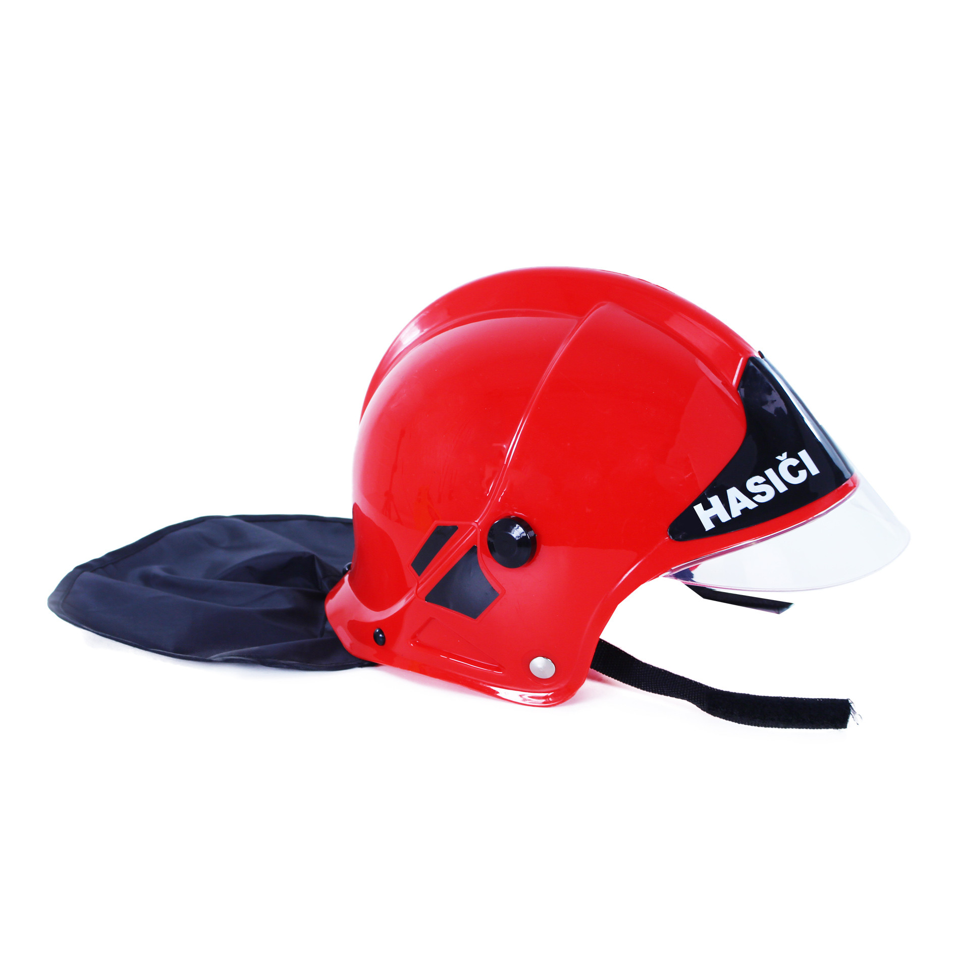 the Childrens fire helmet red