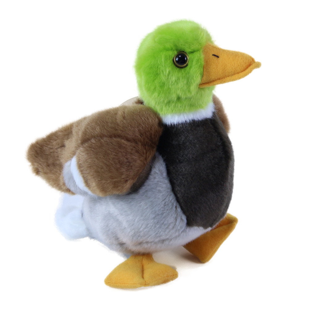 the plush duck sitting, 22 cm