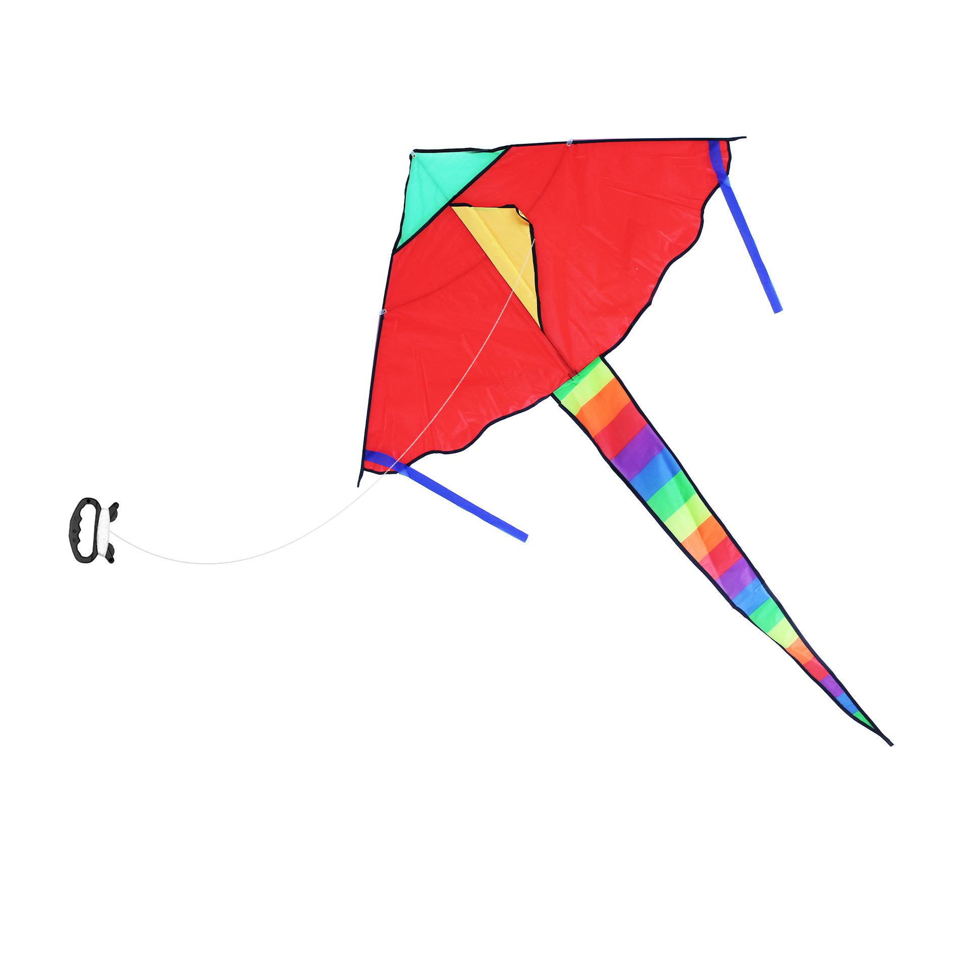 the kite flying nylon 120 x 70 cm
