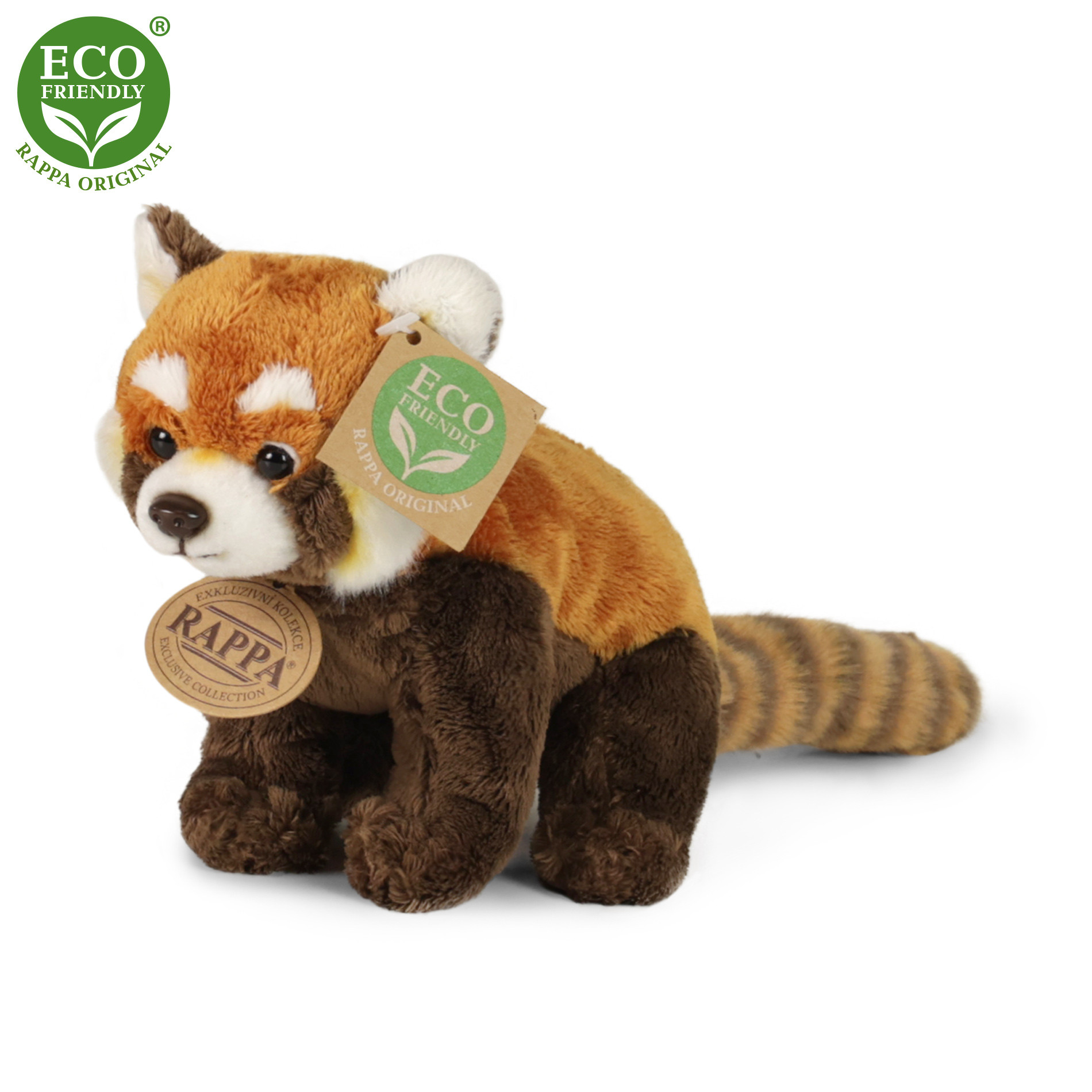 Plush red panda 18 cm ECO-FRIENDLY