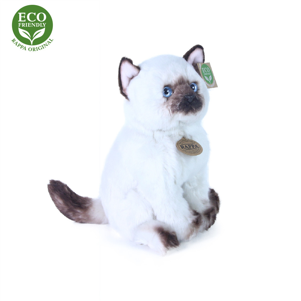 Plush Ragdoll cat 25 cm ECO-FRIENDLY