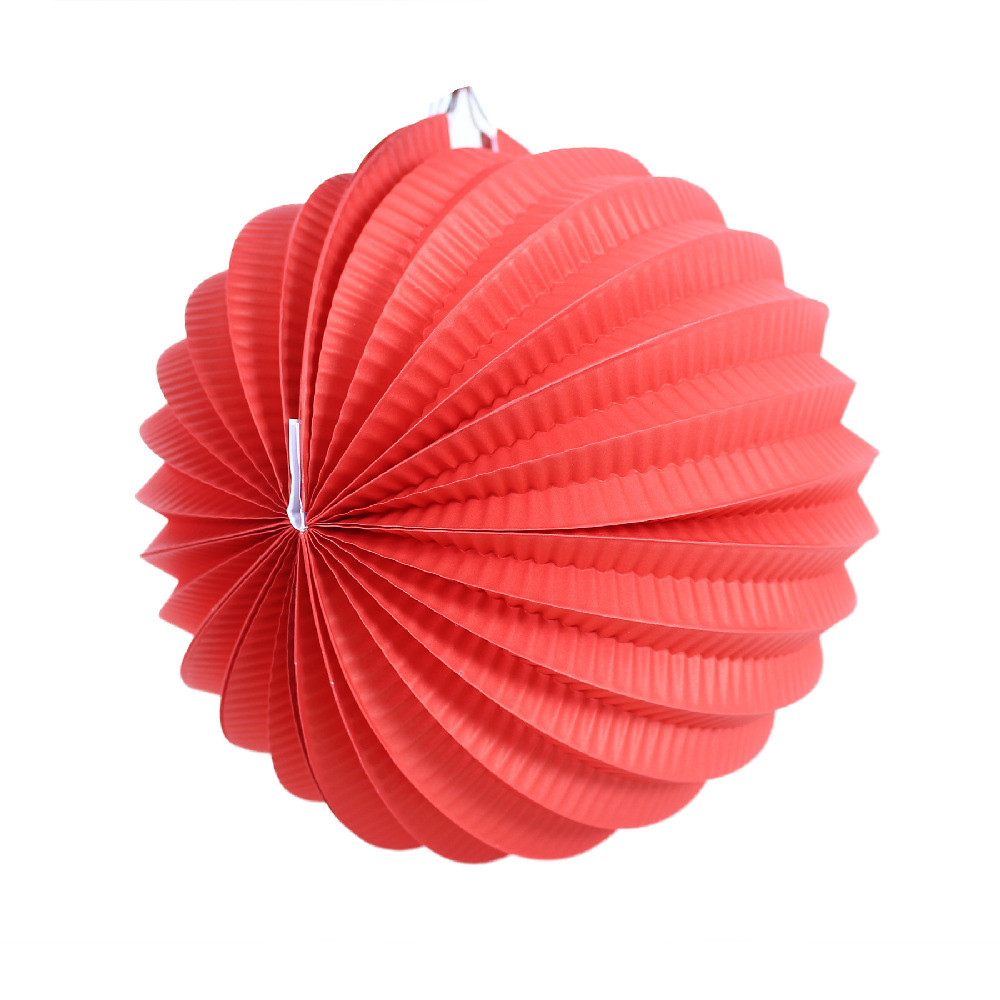 Lantern ball red 20 cm