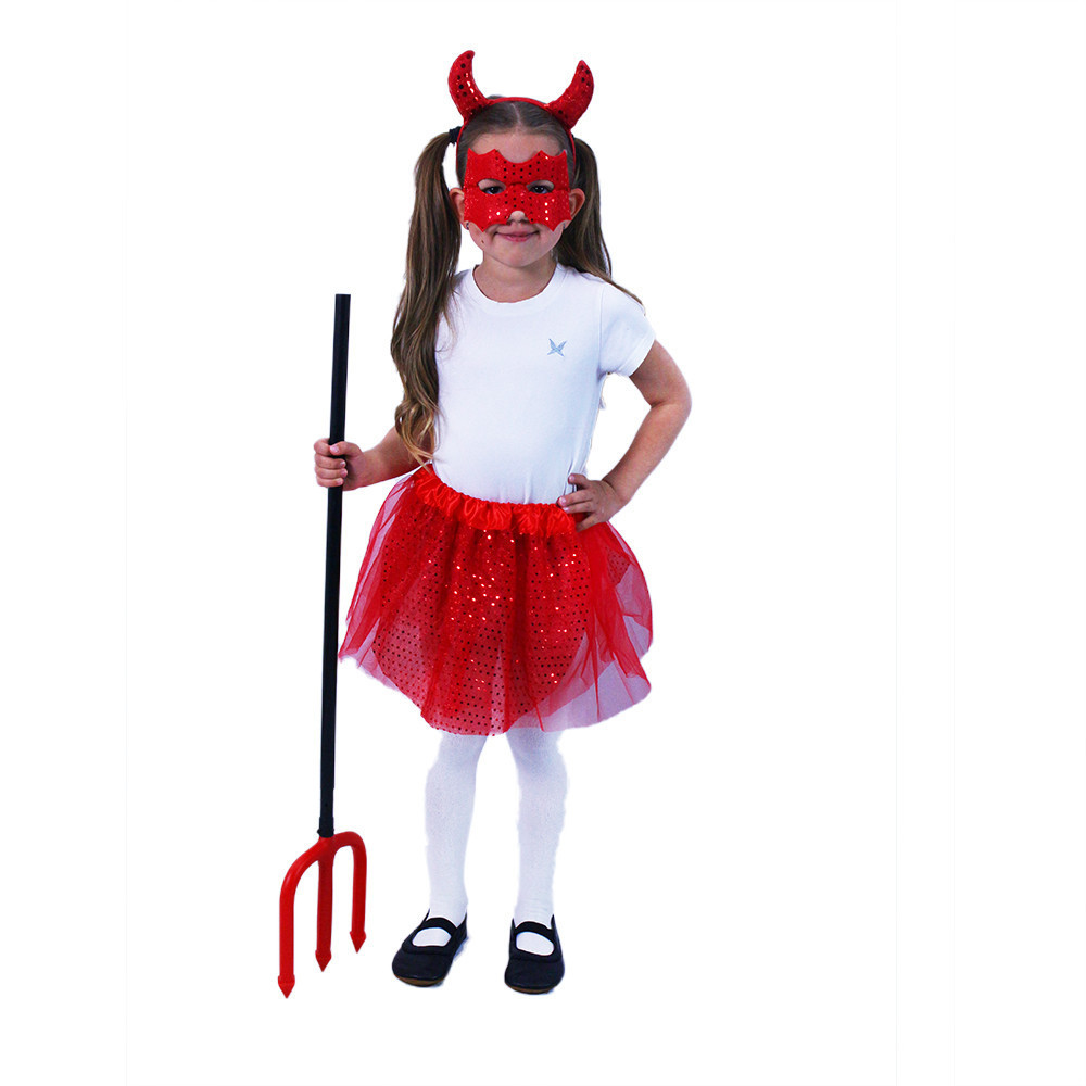 Children's costume tutu skirt Devil