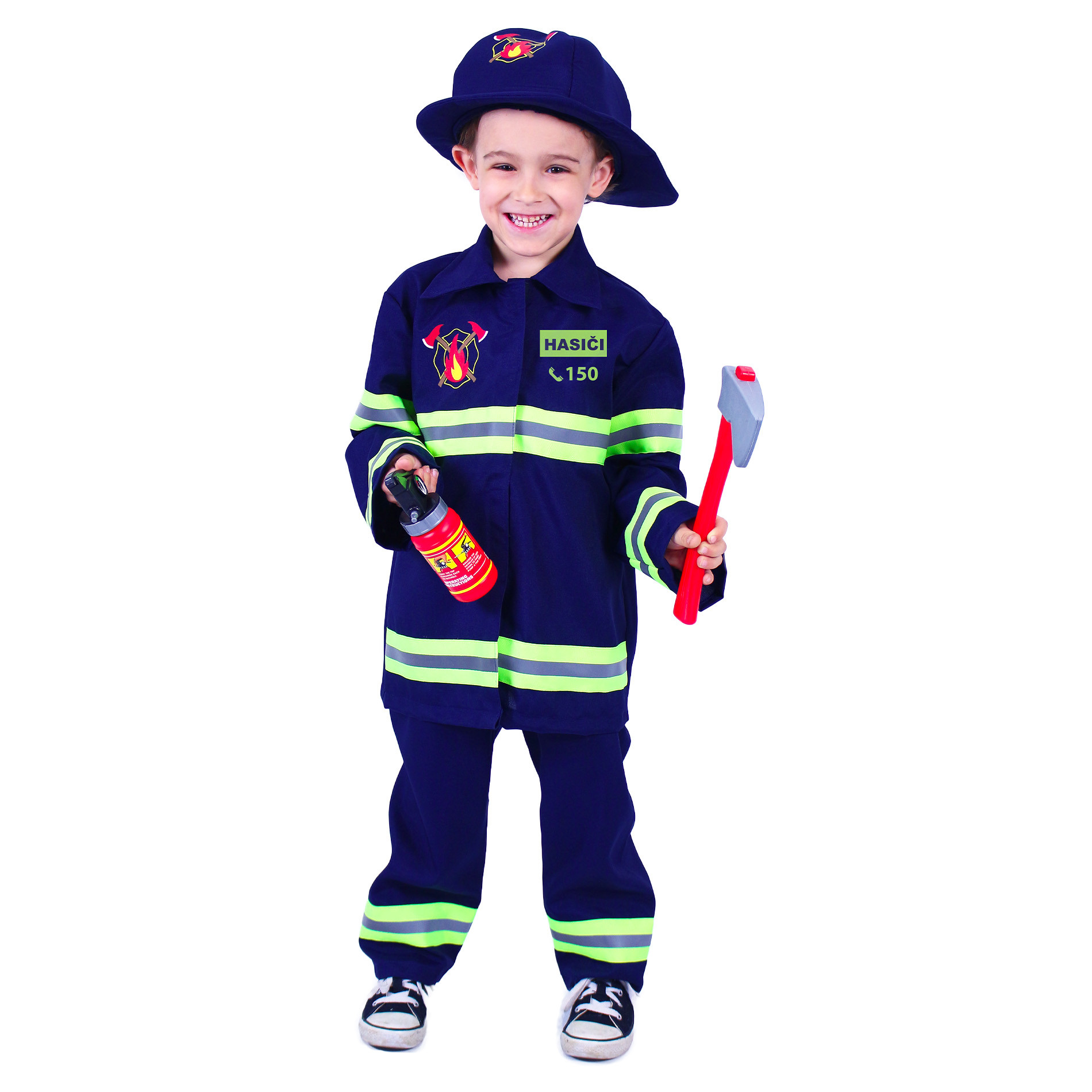 Children costume - fireman (S) ECO