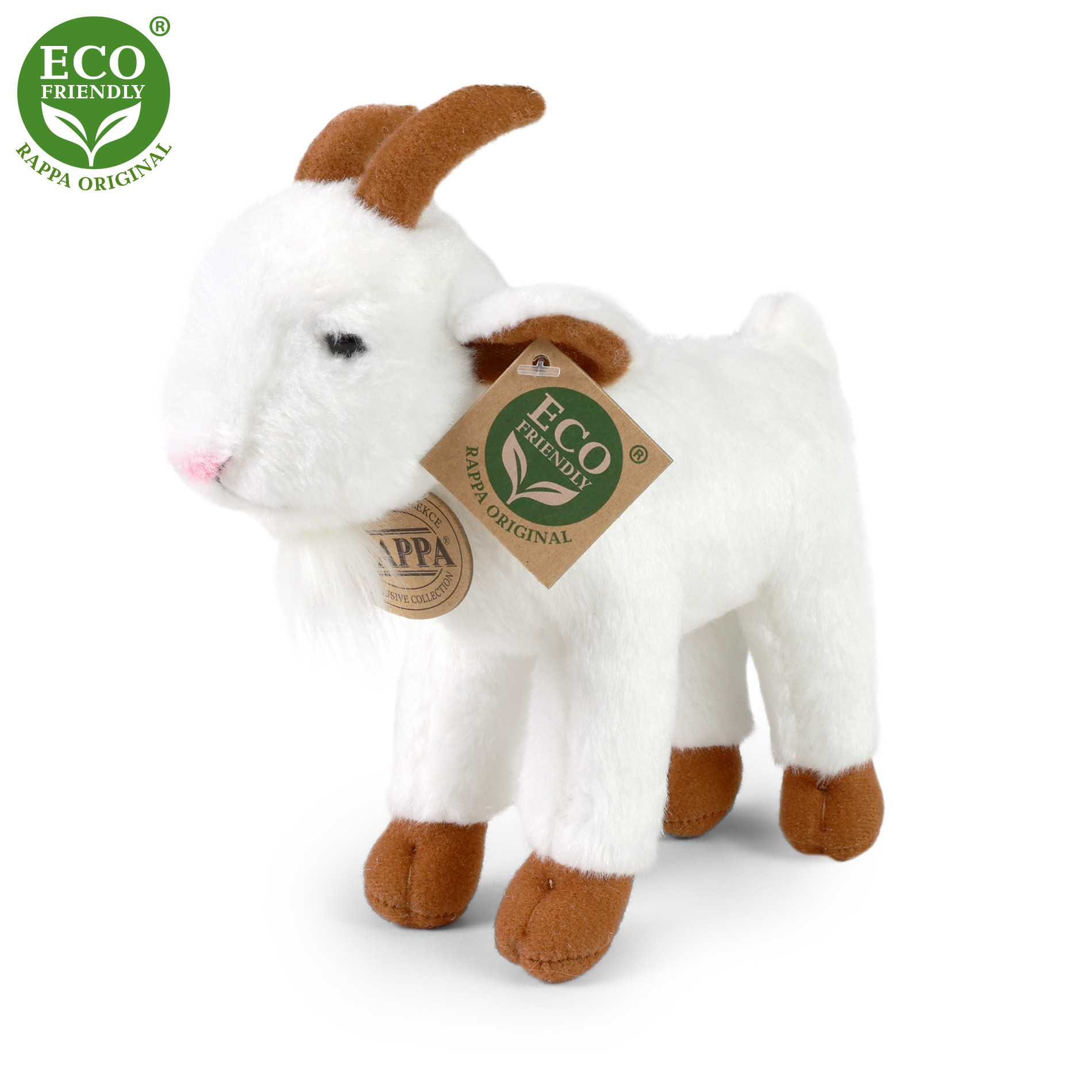Plush goat 20 cm ECO-FRIENDLY