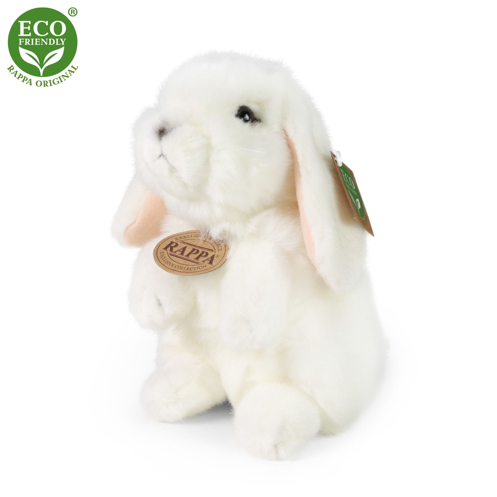 Plush rabbit 18 cm ECO-FRIENDLY