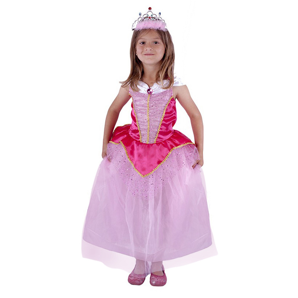 Children costume - pink princess(M) e-p.