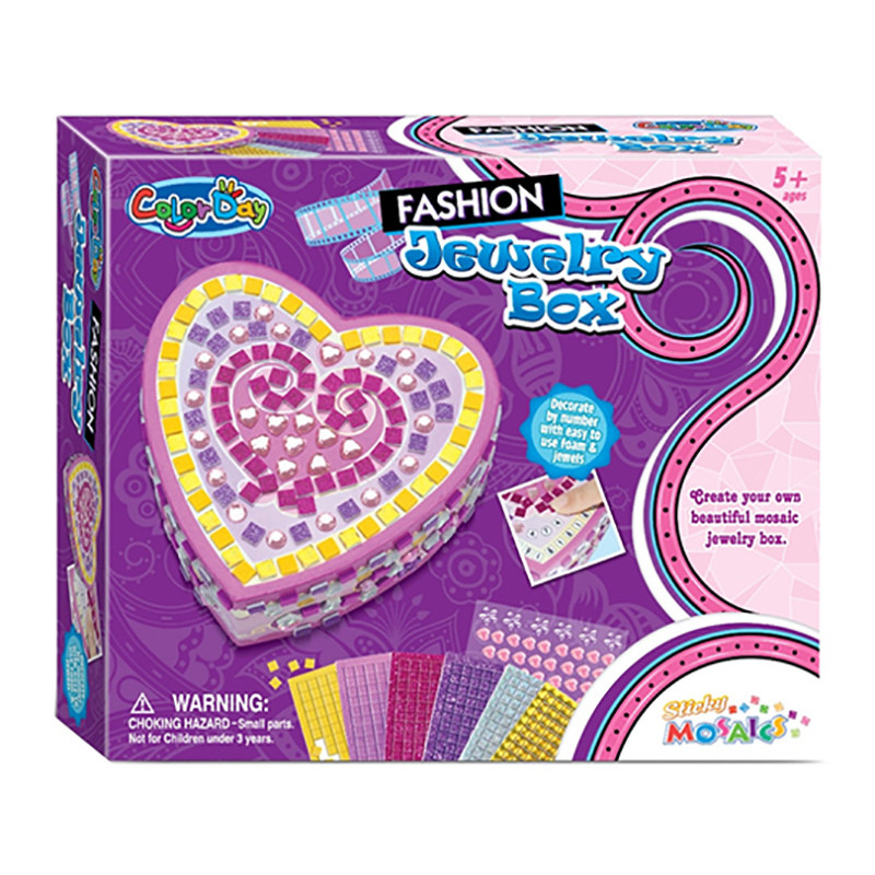 Creative heart jewelry box