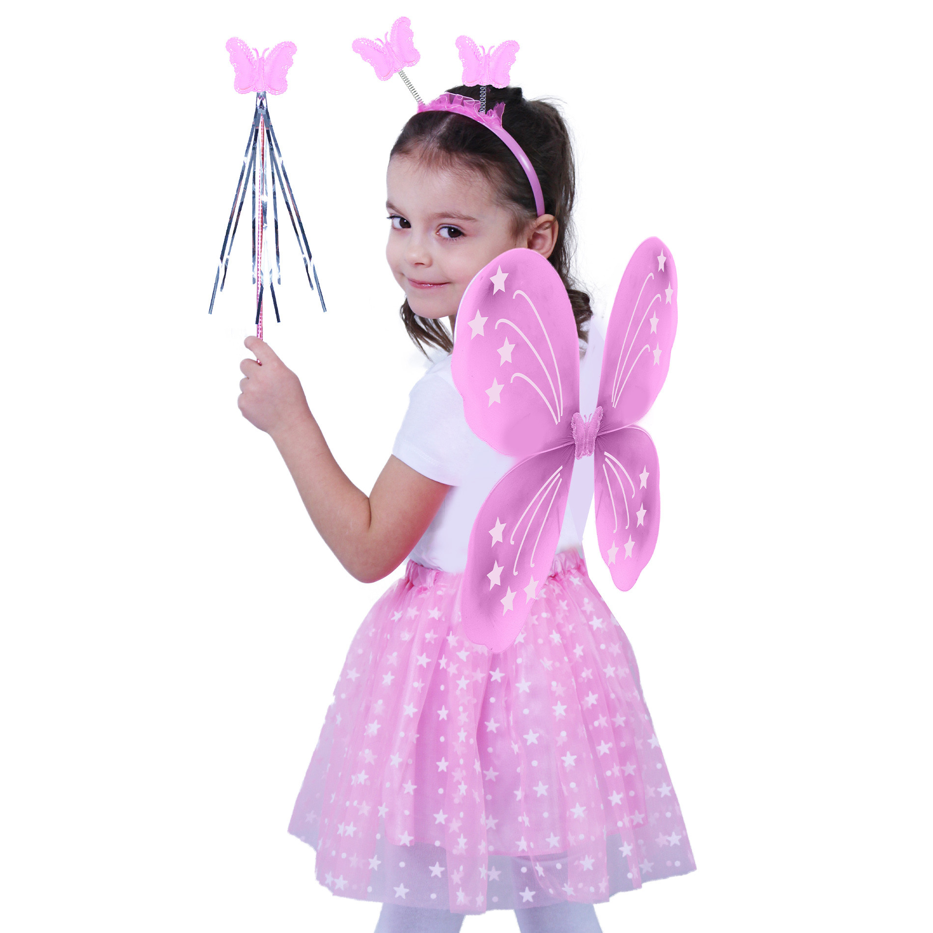 Children costume - pink butterfly