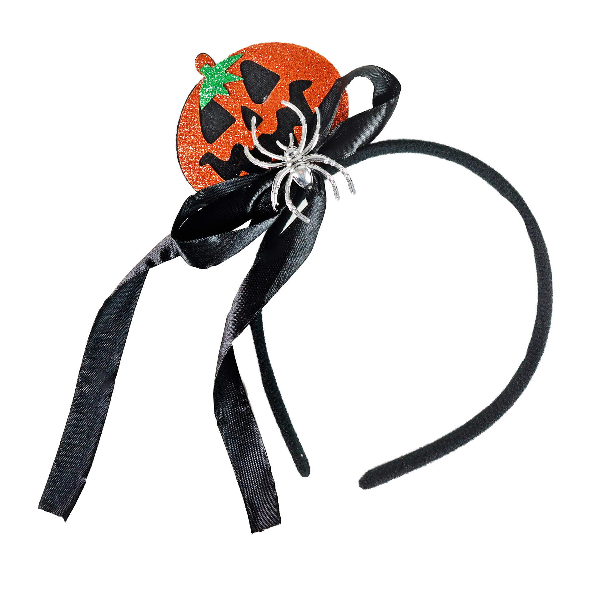 the Halloween headband with pumpkin