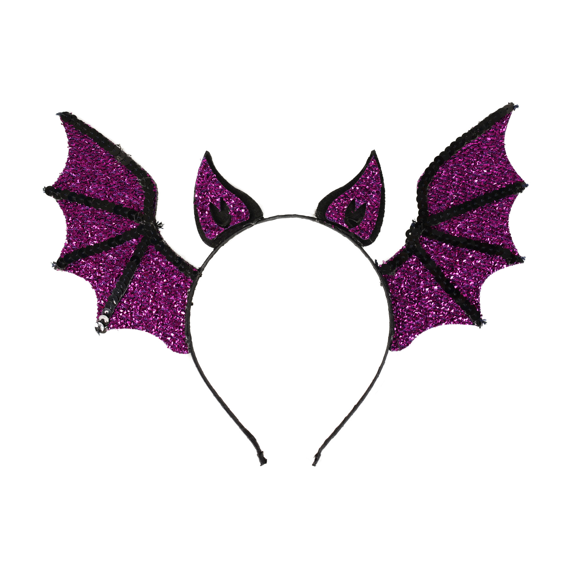 Bat purple headband