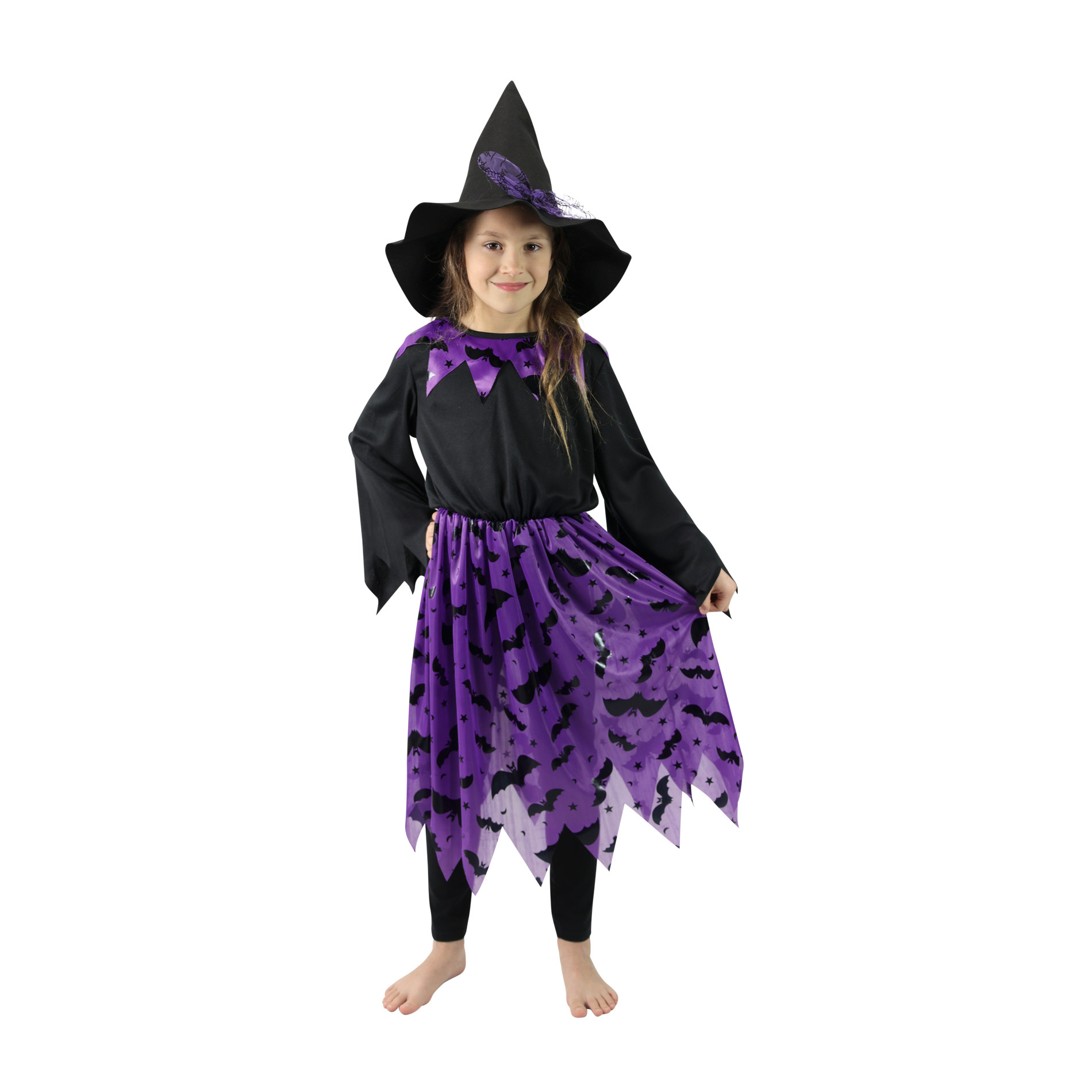 Children costume - bat witch (M) ECO
