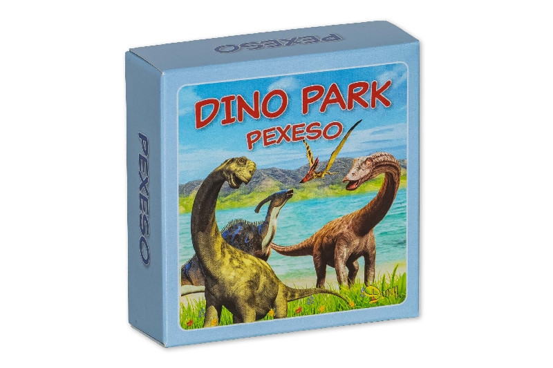 Pexeso Dino Park in a box
