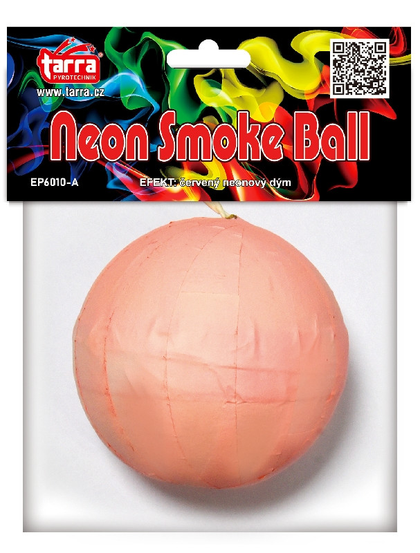 Smokestack red 1pc Neon Smoke Ball