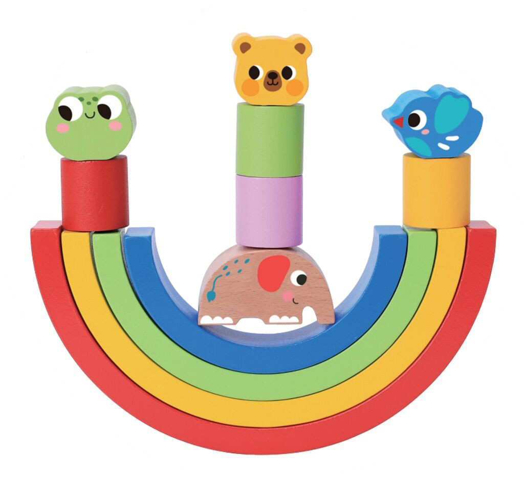 Dvěděti Balance rainbow with animals
