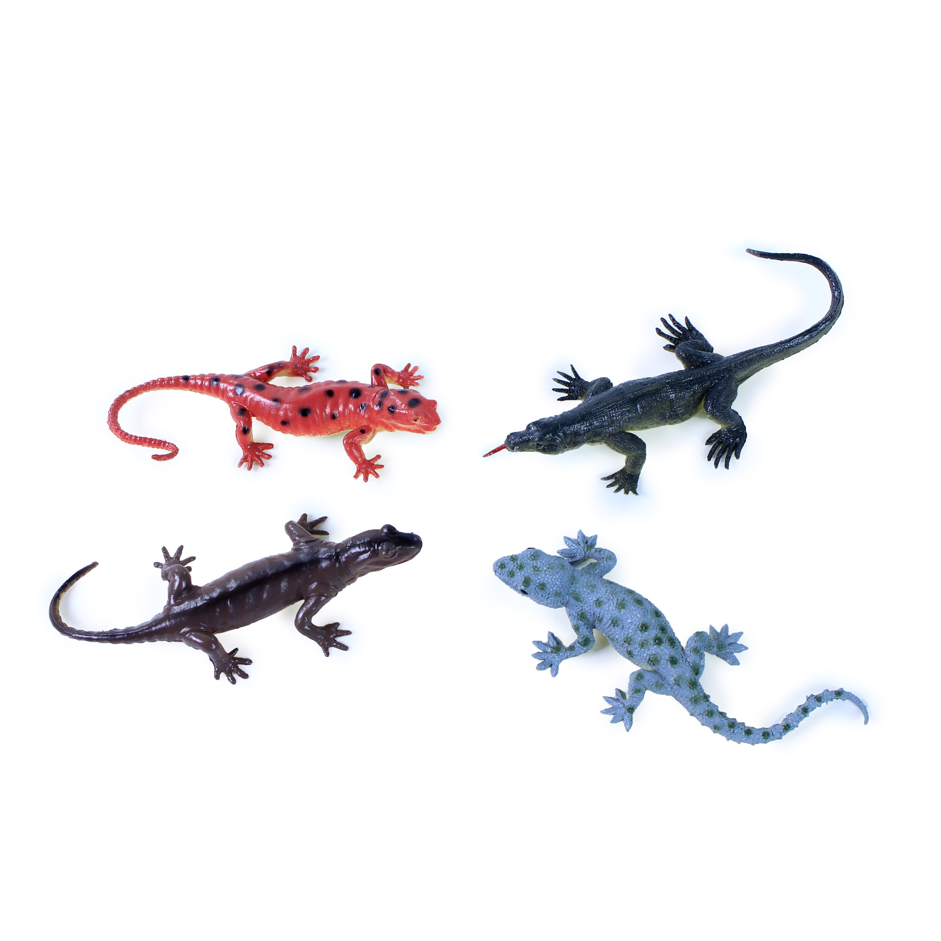 the lizards, 4 pcs in a packet
