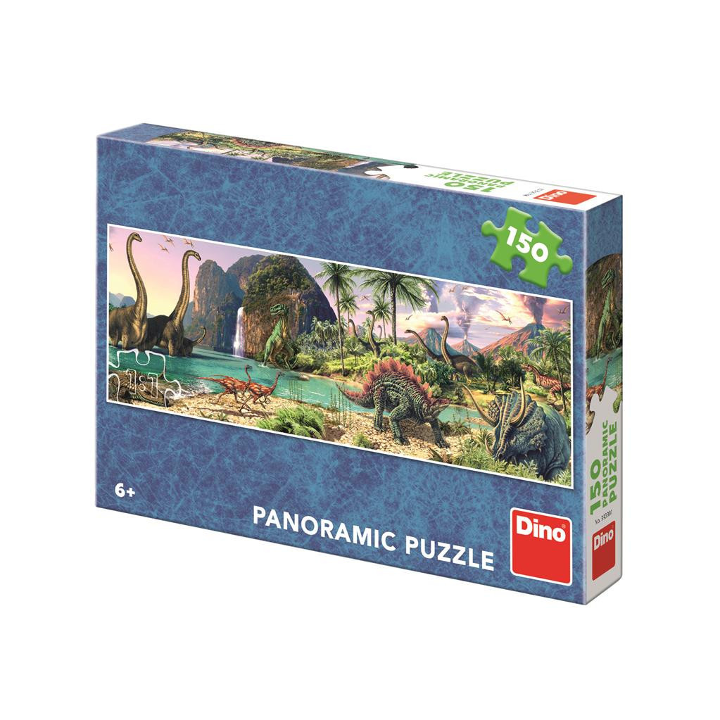 Puzzle 150 Dinosaurs by the lake