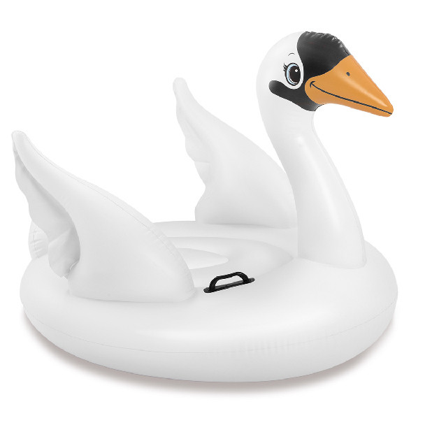 the inflatable swan seat