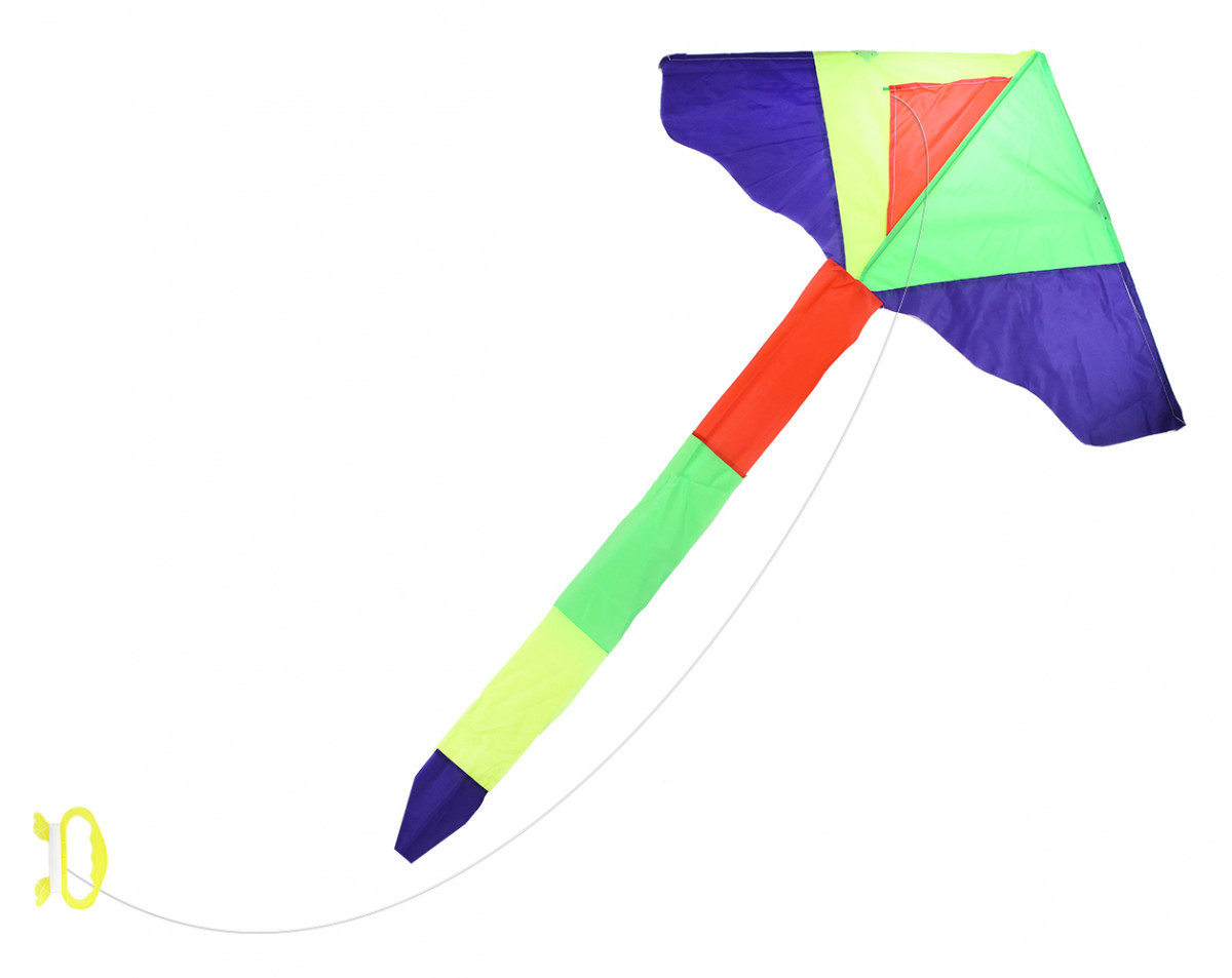 the nylon kite flying 115 x 50 cm