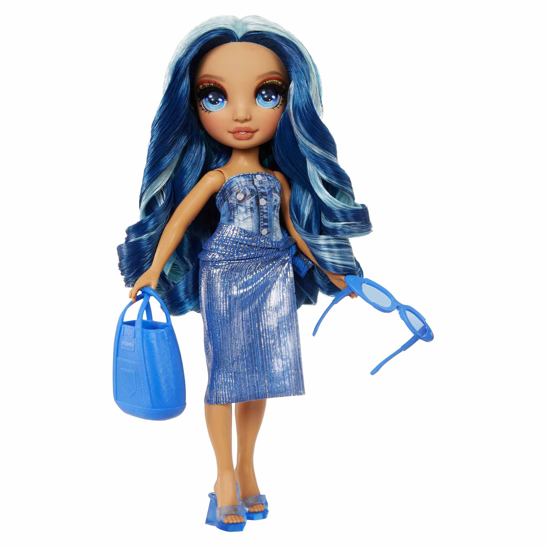 Rainbow High Fashion Doll- Skyler (Blue)