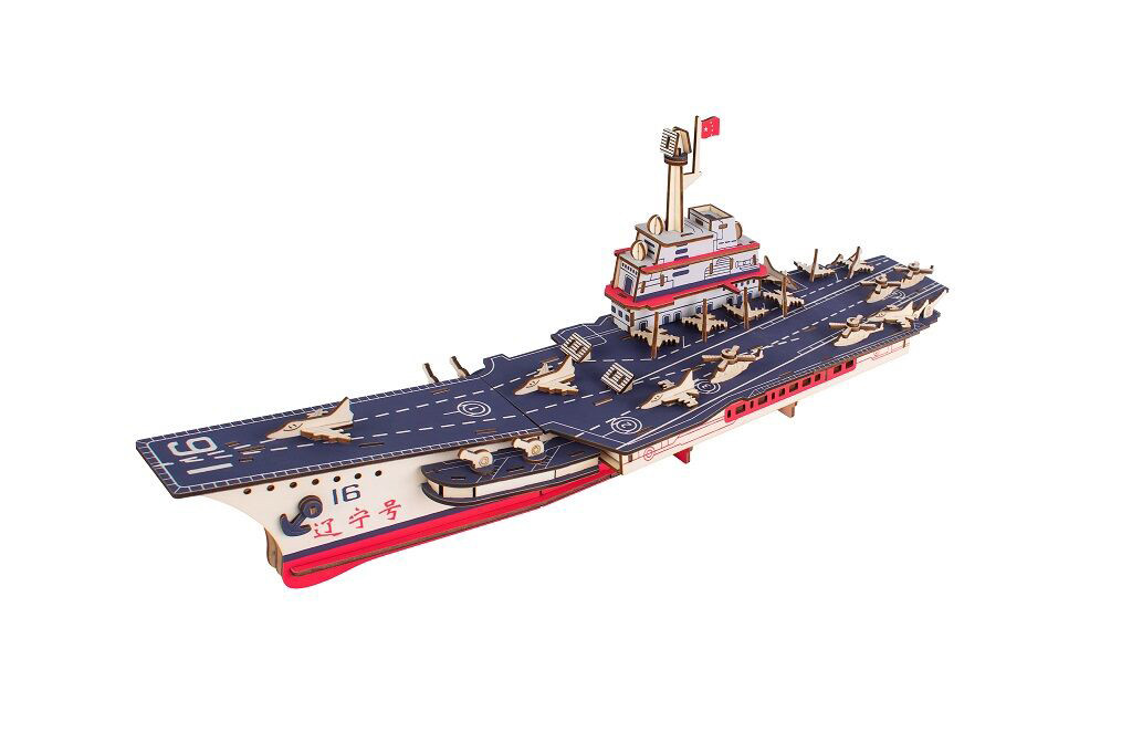 Woodcraft 3D puzzle Aircraft carrier