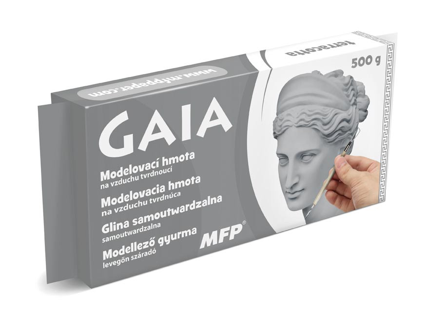 Modeling material GAIA 500g gray
