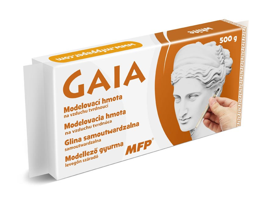 Modeling material GAIA 500g white