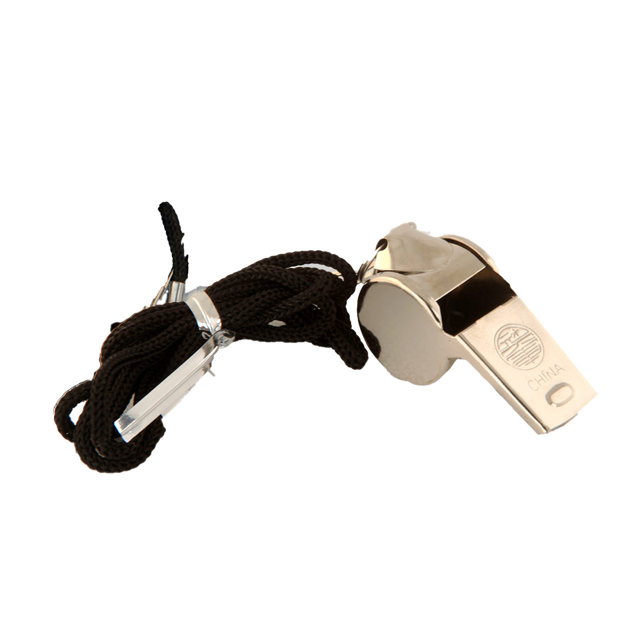 Metal referee whistle + cord