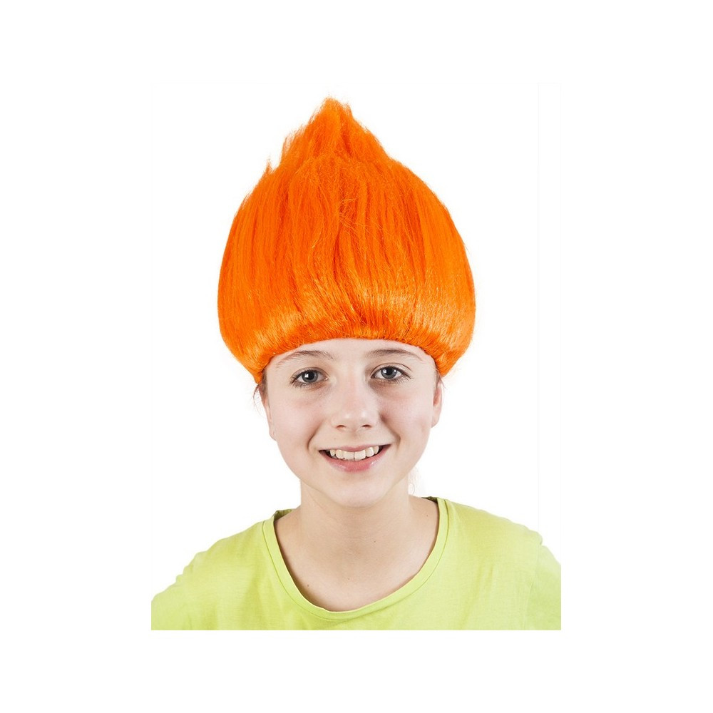 the pixie wig, orange