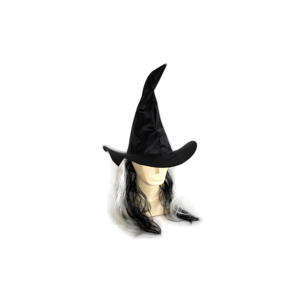 the witch hat with hair for adult