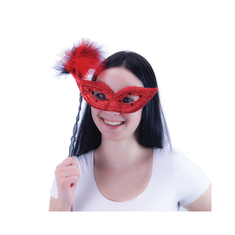 the eye mask with feathers 3 colours