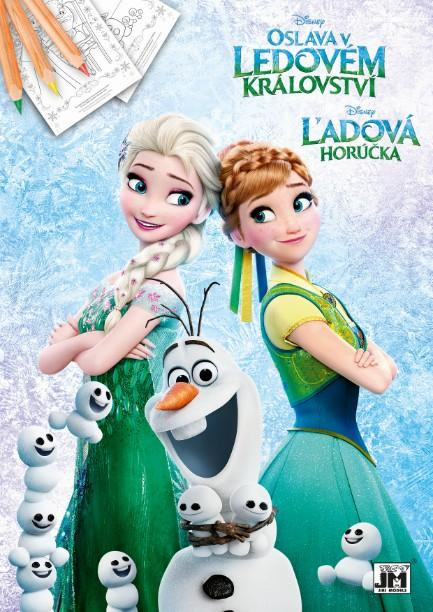 the coloring book A4 FROZEN -Ice Kingdom