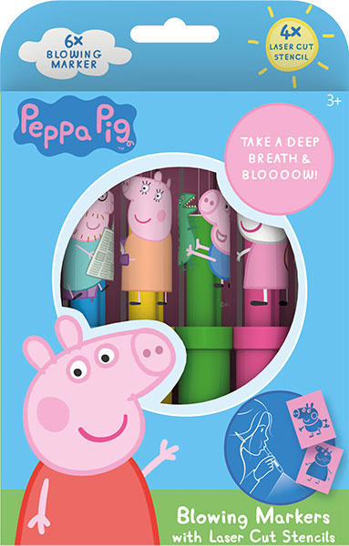 the blow markers Piggy Peppa