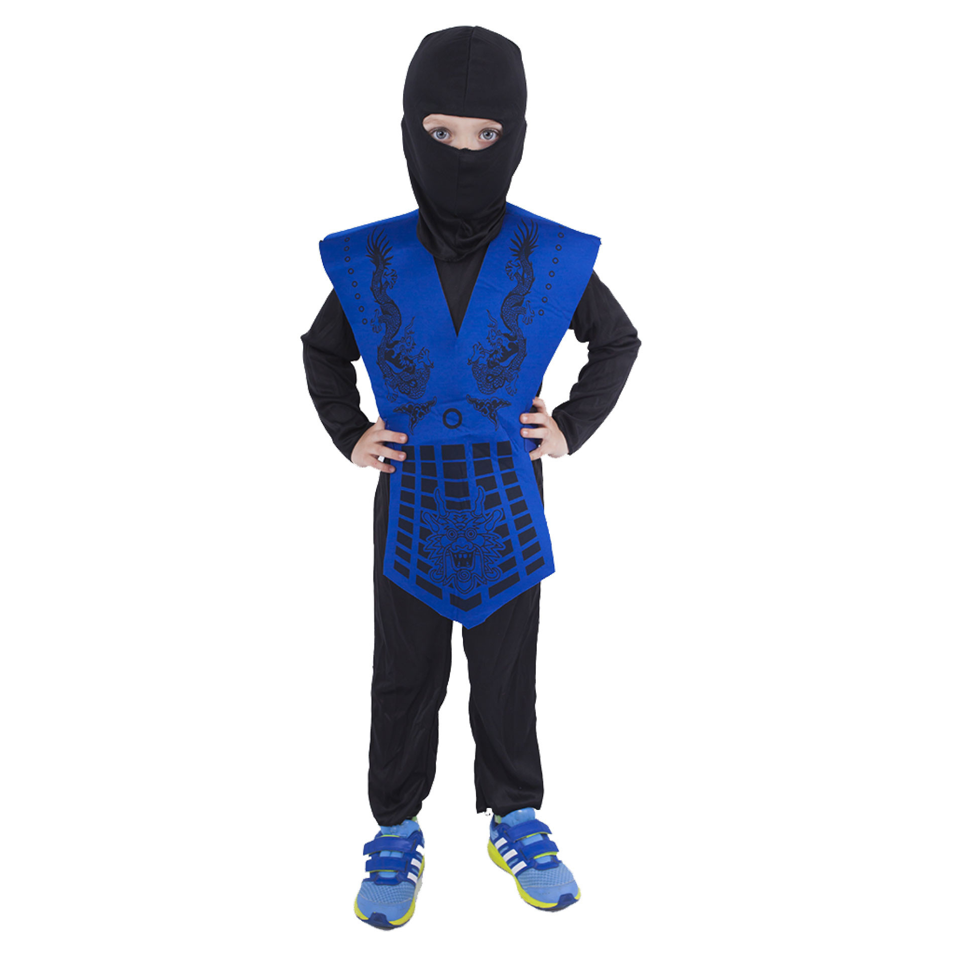 Children costume - blue ninja (M)