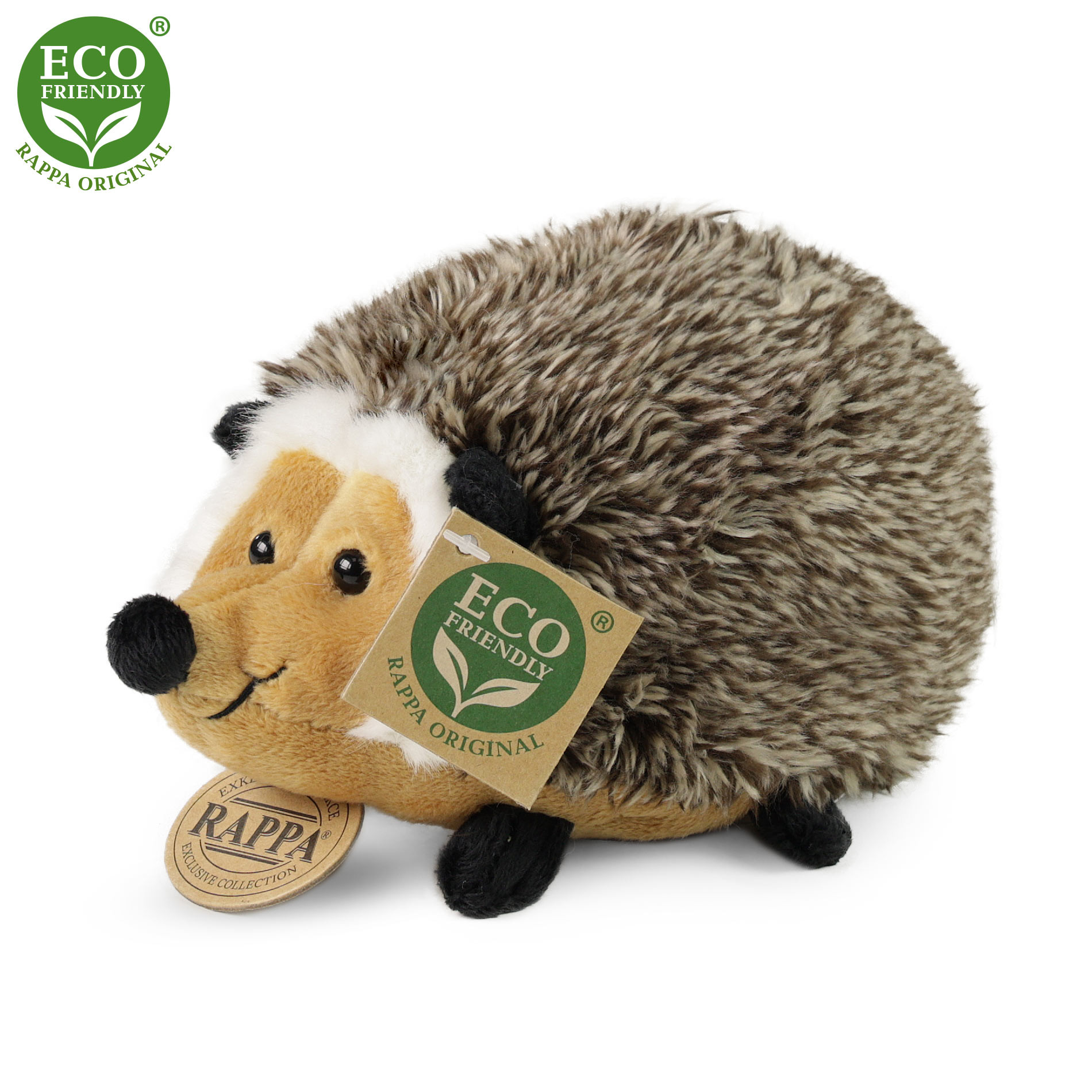 Plush hedgehog 17 cm ECO-FRIENDLY