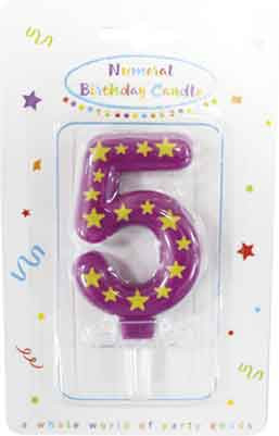 the Birthday Candle No. 5