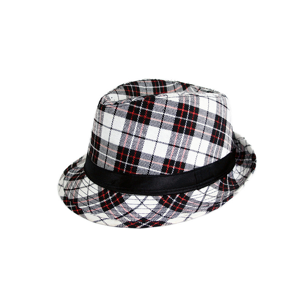 the checked hat, adult
