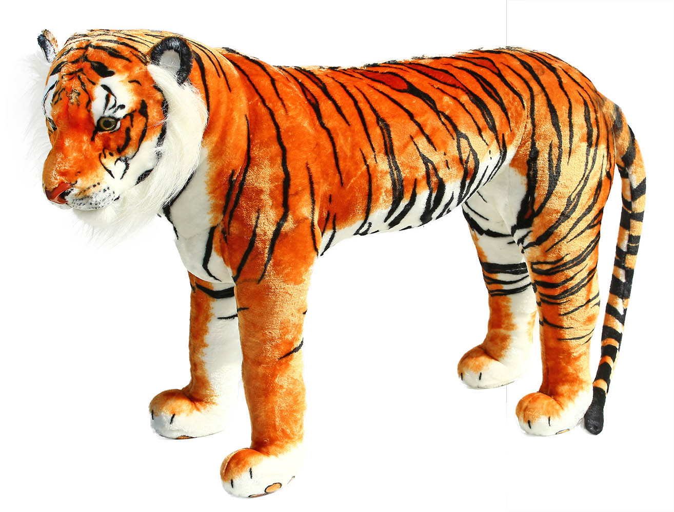 the standing plush tiger 106cm - can sit