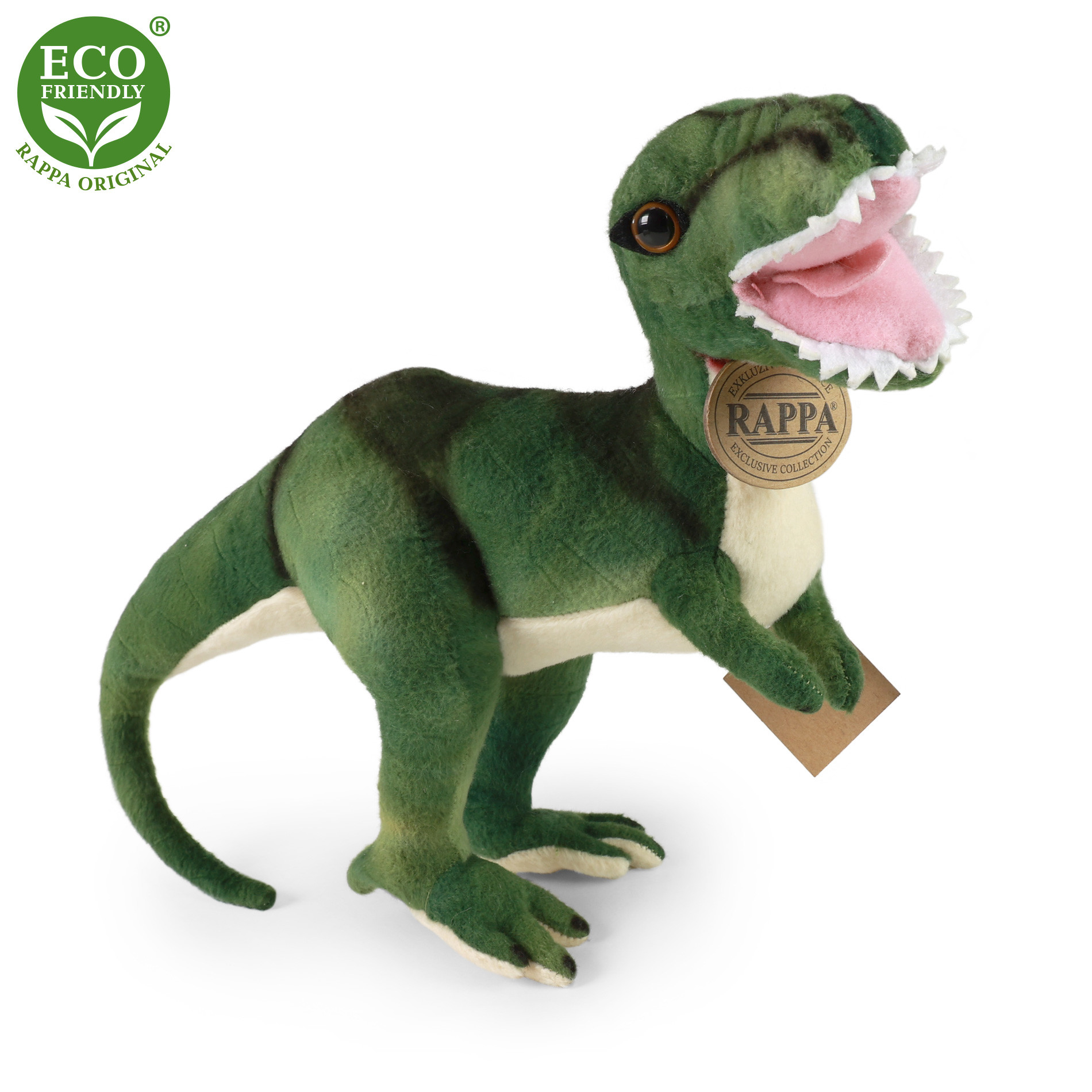 Plush dinosaur T-Rex 26cm ECO-FRIENDLY