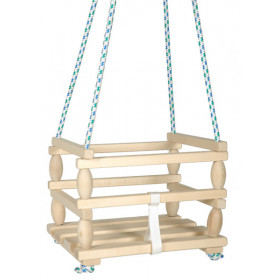 the Baby swing, wooden