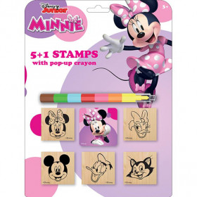 Stamps 5+1 with wax MINNIE