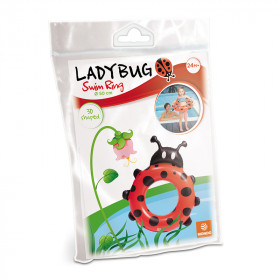 Ladybug inflatable ring 50 cm