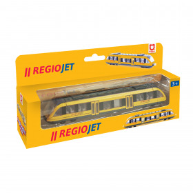 steel regional train RegioJet, 17 cm