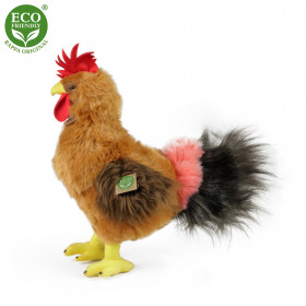 the standing plush rooster, 33 cm