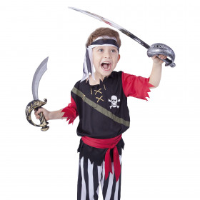 Kid's costume pirate, scarf (S) e-pack